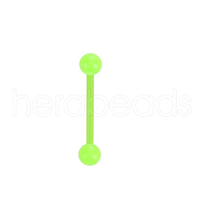 Luminous Acrylic 15 Gauge Tongue Rings WG90989-03-1