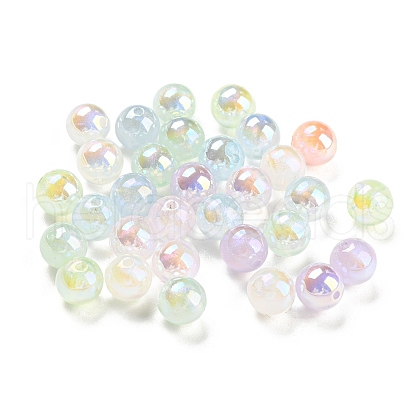 Iridescent Acrylic Beads MACR-F078-05A-1