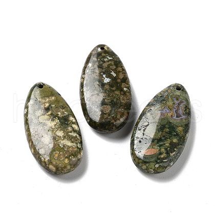 Natural Rhyolite Jasper Pendants G-F731-04S-1
