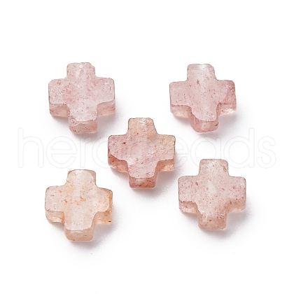 Natural Strawberry Quartz Beads G-K369-04L-1