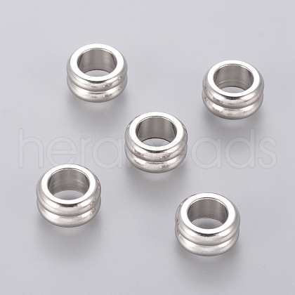 Tarnish Resistant 304 Stainless Steel Beads STAS-E036-4A-1