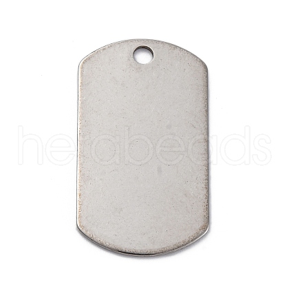 201 Stainless Steel Stamping Blank Tag Pendants STAS-S171-07P-1