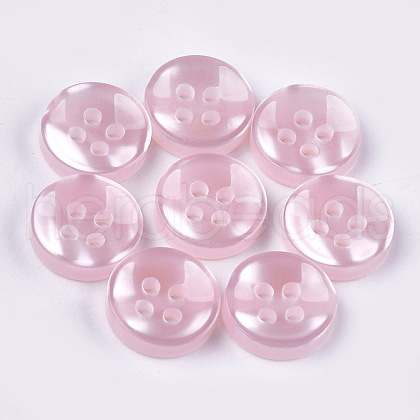 Resin Buttons BUTT-Q041-03F-1