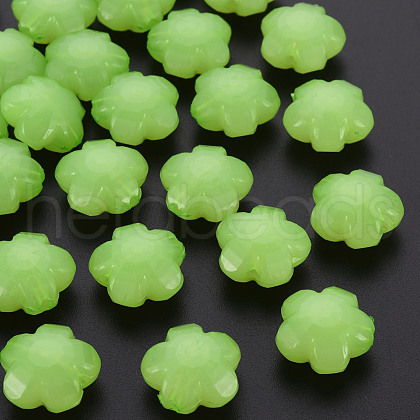 Imitation Jelly Acrylic Beads MACR-S373-87-E06-1