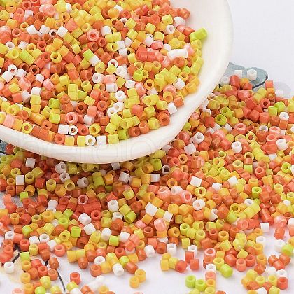 Baking Paint Glass Seed Beads SEED-S042-05B-44-1