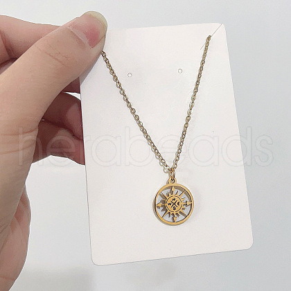 Stainless Steel Pendant Necklaces FS-WG87B81-02-1