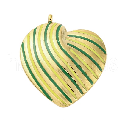 304 Stainless Steel Pendants STAS-V003-03G-03-1