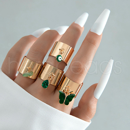 Alloy Finger Rings Sets FS-WG752C7-09-1