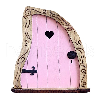 Dollhouse Wood Fairy Garden Door PW-WG12545-05-1