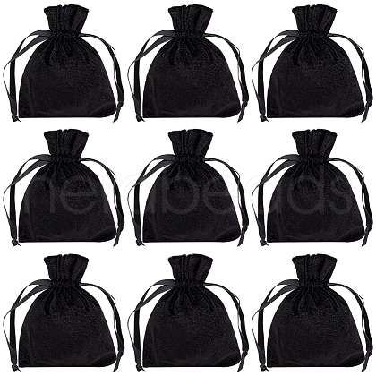 Beebeecraft 10Pcs Velvet Storage Bags TP-BBC0001-12C-02-1