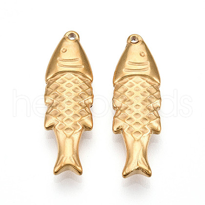 304 Stainless Steel Pendants STAS-N109-130G-1