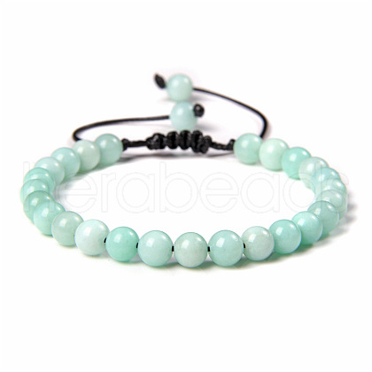 Natural Stone Crystal Bracelet Handmade Woven Energy Wristband European and American. UO3136-21-1