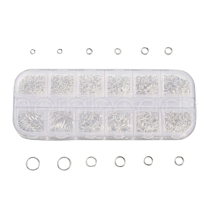 1 Box Brass Jump Rings KK-X0059-S-B-1