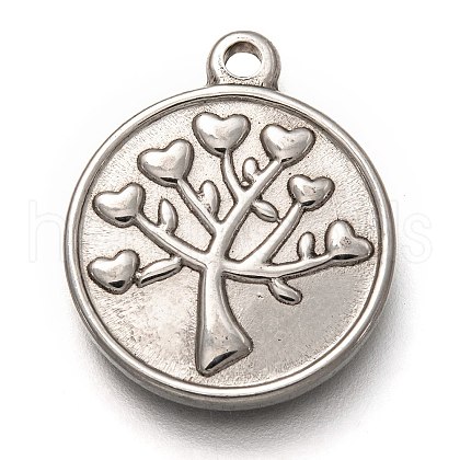 Non-Tarnish 304 Stainless Steel Pendants STAS-I170-40P-1