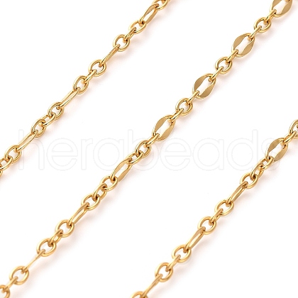 304 Stainless Steel Curb Chains CHS-B009-02A-G-1