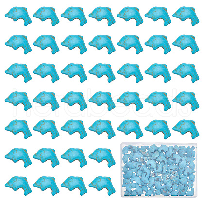 SUNNYCLUE 100Pcs Synthetic Turquoise Beads G-SC0002-34A-1
