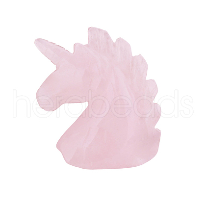 Natural Rose Quartz Display Decorations UNIC-PW0001-053E-1