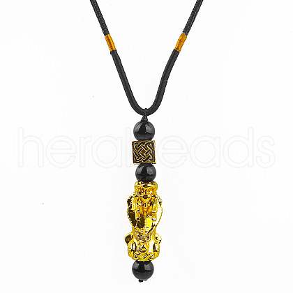 3D Piyao Pendant Necklace for Men SG8314-3-1