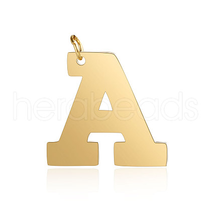 201 Stainless Steel Pendants STAS-S105-T585G-A-1