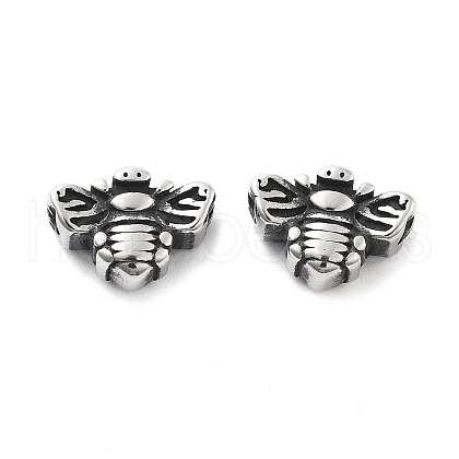 304 Stainless Steel Beads STAS-V008-46AS-1