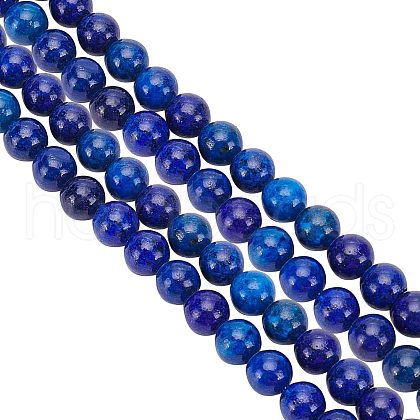  2 Strands Natural Lapis Lazuli Beads Strands G-NB0003-18-1