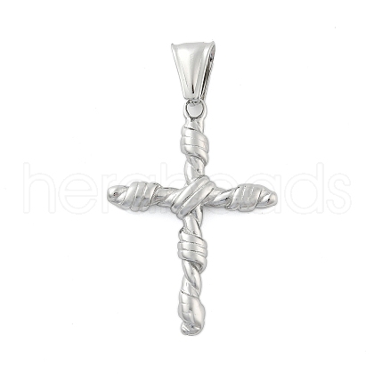 304 Stainless Steel Pendants STAS-G346-53P-1