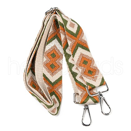 Adjustable Bohemian Style Polyester Webbing Bag Straps PURS-PW0010-05I-1