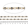 Ion Plating(IP) 304 Stainless Steel Enamel Link Chain CHS-H027-01G-07-2
