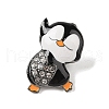 Zinc Alloy Rhinestone Brooches JEWB-E037-02B-04-1