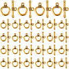 SOFPLATE 120Pcs Tibetan Style Alloy Toggle Clasps FIND-SP0001-21AG-1