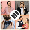 CHGCRAFT 10Pcs Steel Tie Clips for Men FIND-CA0009-88-6