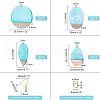 Olycraft Teardrop Oval Flat Round Dangle Earring DIY Making Kit DIY-OC0007-92-2