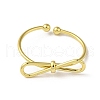 Brass Cuff Rings for Women RJEW-D026-04G-2
