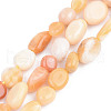 Natural Topaz Jade Beads Strands G-S359-150-1