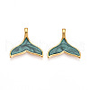 304 Stainless Steel Pendants STAS-N108-18B-G-1