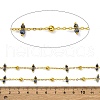 Handmade Faceted Natural Lapis Lazuli Beaded Chains CHC-L050-02G-07-2
