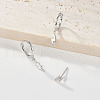 3Pcs S925 Sterling Silver Lightning Bolt Earring Sets ZH5112-2-3