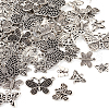 90Pcs 15 Style Tibetan Style Alloy Pendants FIND-TA0003-54-1