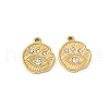 304 Stainless Steel Rhinestone Pendants STAS-Z122-42G-1