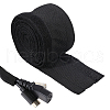 Nylon Hook and Loop Fastener Cable Sleeves DIY-WH0888-124B-1