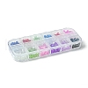12 Colors Transparent Baking Painted Crackle Glass Beads CCG-FS0001-02A-6