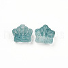 Two Tone Transparent Spray Painted Glass Beads GLAA-Q092-02-C09-3