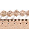Handmade Gold Sand Lampwork Beads LAMP-Q036-04E-4