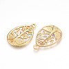 304 Stainless Steel Pendants STAS-N109-82G-2