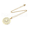 201 Stainless Steel Pendant Necklaces NJEW-S105-JN605-45-2-2