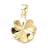 Brass Pendants KK-V011-52G-1