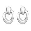 Stainless Steel Stud Earrings PW-WGF1870-02-1