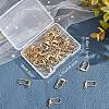 Beebeecraft 50Pcs Brass Leverback Earring Findings KK-BBC0003-68-7