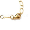 304 Stainless Steel Oval Link Chain Necklaces NJEW-Q013-09G-01-3