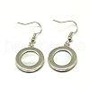 Abalone Shell/Paua ShellEarrings EJEW-N001-12-2